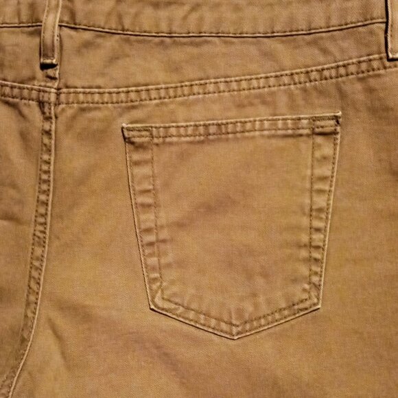 Vintage Xhilaration Women's Juniors XL Sz 15 Khaki Army Green Comfy Shorts - Picture 5 of 9